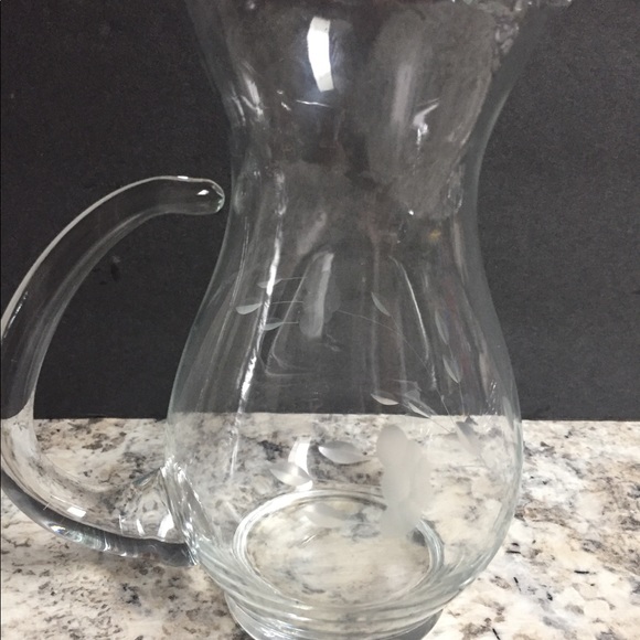 Princess house heritage pattern small pitcher - Picture 2 of 4